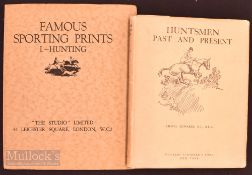 Famous Sporting Prints – I Hunting Book 1927 The Studio Limited, illustrated, card covers,