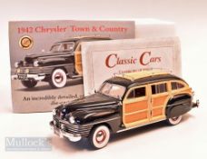 Danbury Mint Diecast Scale Model 1:24 of 1948 Chrysler Town & Country In original box with