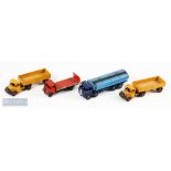 Dinky Meccano Diecast Toys incl' Commercial Vehicles to include 521 Bedford articulated lorry yellow