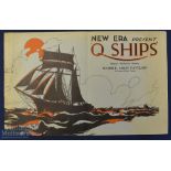 Very Large Souvenir Booklet of Film "Q Ships" 1928 Special Exclusive Season showing at the Marble