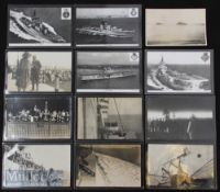 c1920 naval History Postcards to include 8 of HMS Barham ,4 by ships photographer, in 1941 the
