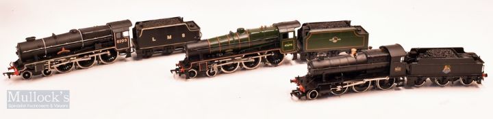 Mainline, Airfix OO gauge locomotives BR Class 5328 with tender, BR Class Jubilee Class Leander with
