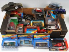 Assorted quantity of Diecast Toy Cars and Motorbikes incl' boxed and loose makers of Matchbox,