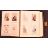 c1880 Leather Album of Cabinet and Carte de Visite Cards. Noted card of Bishop Samuel Ajayi Crowther