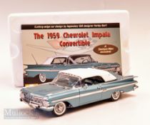 Danbury Mint Diecast Scale model 1:24 1959 Chevrolet Impala Convertible in Original Box with