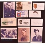 Military Autographs featuring Max Josef-Pemsel (1897-1985) Signed First Day Cover and Gen. Sir