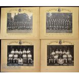 1932-34 Harrow School Small Houses Home Boarders Group Photographs, 4 large photographs with