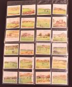 Full set of WD and HO Wills "Golfing" cigarette cards address - 25/25 issued in 1924 featuring