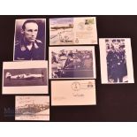 Various Military Autographs – featuring Horst Petzschler (b.1921) signed to a printed card, plus