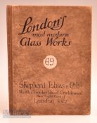 Art Deco (London's Most Modern Glass Works). Shepherd Tobias & Co Ltd, 1931 catalogue. A most