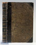 Railway - Bradshaw's Journal May to October 1842 bound volume of 26 weekly magazines with articles