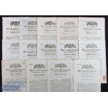 The London Gazette Newspaper Selection featuring Wed Nov 1809, Monday Mar 25 1811Thursday Sept 10