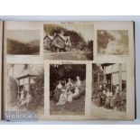 1890-1893 Large Victorian Photograph Album full of 150 plus images of North Wales, Garth Aaron,