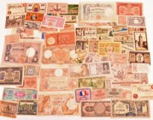 Mixed Banknotes – France, Germany, Italy etc (50+) - A good mixture of used Banknotes The majority
