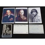 American Military Autographs – featuring Matwell D Taylor (1901-1987) signed photograph, Lt Gen