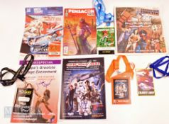 Selection of Julian Glover actor Comic and Film Cons signed programmes and passes for Cificom Espana