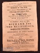 First Public Performance of The Shakesperians, 1841 At Her Majesty's Theatre. Performance of "