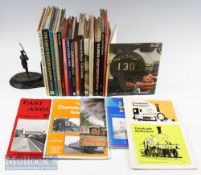 A Quantity of Railway books to include the last days in steam Gloucestershire, Great Eastern