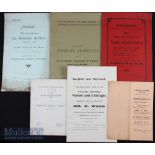 1898-1935 Estate Auction catalogue & Colour Plans Herefordshire to include 1898 Hereford Brewery and