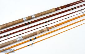 East Anglian Persuader fibre glass Match Rod, Ivan Marks 13' 4pc 26" handle with alloy sliding