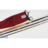 Webley & Scott 12ft 6in 'The Glen Fly' salmon fly rod 3pc 9# with MCB