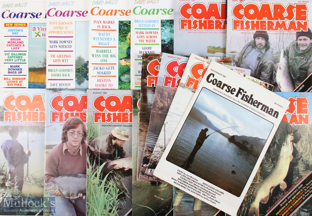 Coarse Fishing Magazines 1980-1989 part years in need of some sorting