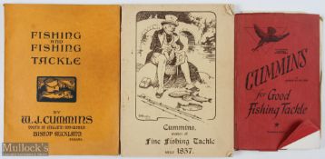 Fishing Trade catalogues JW Cummins of Bishop Auckland anglers' guides, 1930-1960 - 26th edition, in