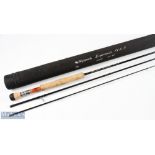 Wychwood Extremis H L S Carbon Fly Rod, AO482, 10' 3pc line 7#, alloy double uplocking reel seat