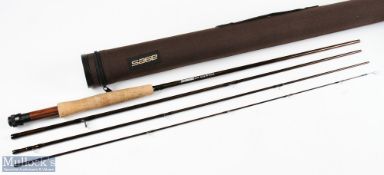Sage USA DS2 690-4 Graphite II Fly Rod, 9' 4pc line 6#, 3 7/16 oz, M Cordura sectioned tube, light