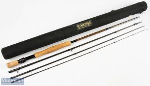 G. Loomis USA F1208-4 IMX Carbon Fly Rod 10' 4pc line 8# alloy uplocking reel seat lined stripping