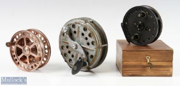 Selection of Various Reels featuring a Pflueger Pakron No3178 5 ½" Sea Reel with counterbalance