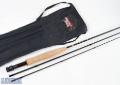 Bruce & Walker Powerlite Carbon Fly Rod, hand built in England, 7'6" 3pc 3/5 line# reel seat with