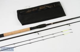 Shakespeare Mach I 8ft quiver tip carp/ledgering rod very light use in MCB