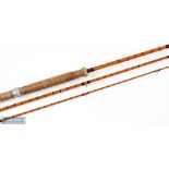 Lawson Bishop Auckland The St Mary Split Cane Fly Rod, 11' 2pc, agate lined butt/tip ring, 16"
