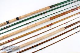 3x Match/Coarse fishing rods to include 12ft Robin Harris 'Farstrike' by Davenport & Fordham, 14.5ft