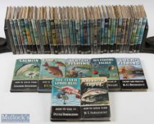 Set of 45 1st Editions of How To Catch Them Books Fred J Taylor - no duplicates, all but 2 are in