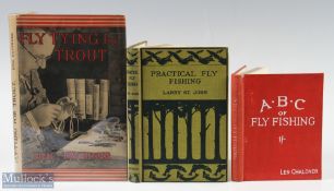 Collection of Fly Fishing related books from the 1920s onwards (3) - St John, Larry (USA) - "