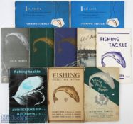 Fishing Guides/Catalogues - Alexander Martin 1930-1960, 1934 edition has a loose cover, one is a