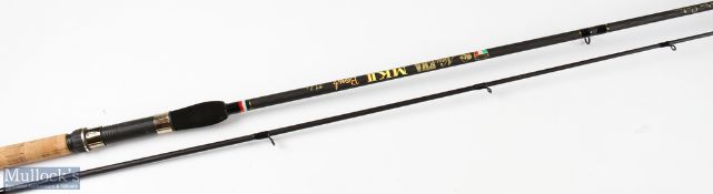 New Era MII Bomb carbon 11ft feeder rod 2pc, MCB plus plastic tube, signs of very light use