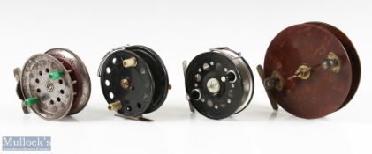 Collection of various makers trotting reels and a fly reels (4) Eton Sun 5" composite fibre and