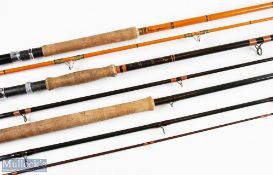 Jack Stevens Cradley Heath Medium Spinning Rod, 10' 2pc 27" handle with alloy down locking reel