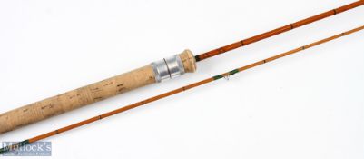 Hardy Alnwick The Wanless Spinning Palakona Split Cane Rod, 7' 2pc 15" handle with alloy sliding