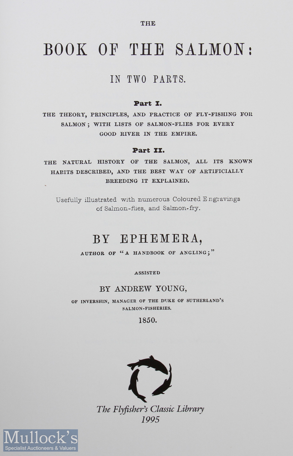 The Flyfisher's Classic Library Autumns on the Spey E Knox 1999, No 371 from of 750, plus The book - Image 3 of 3