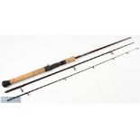 Sage GSP 370-3 Graphite 1113 Spinning Rod 7' made by Simpsons of Turnford, Herts, 2pc, 14 ¾" handle,