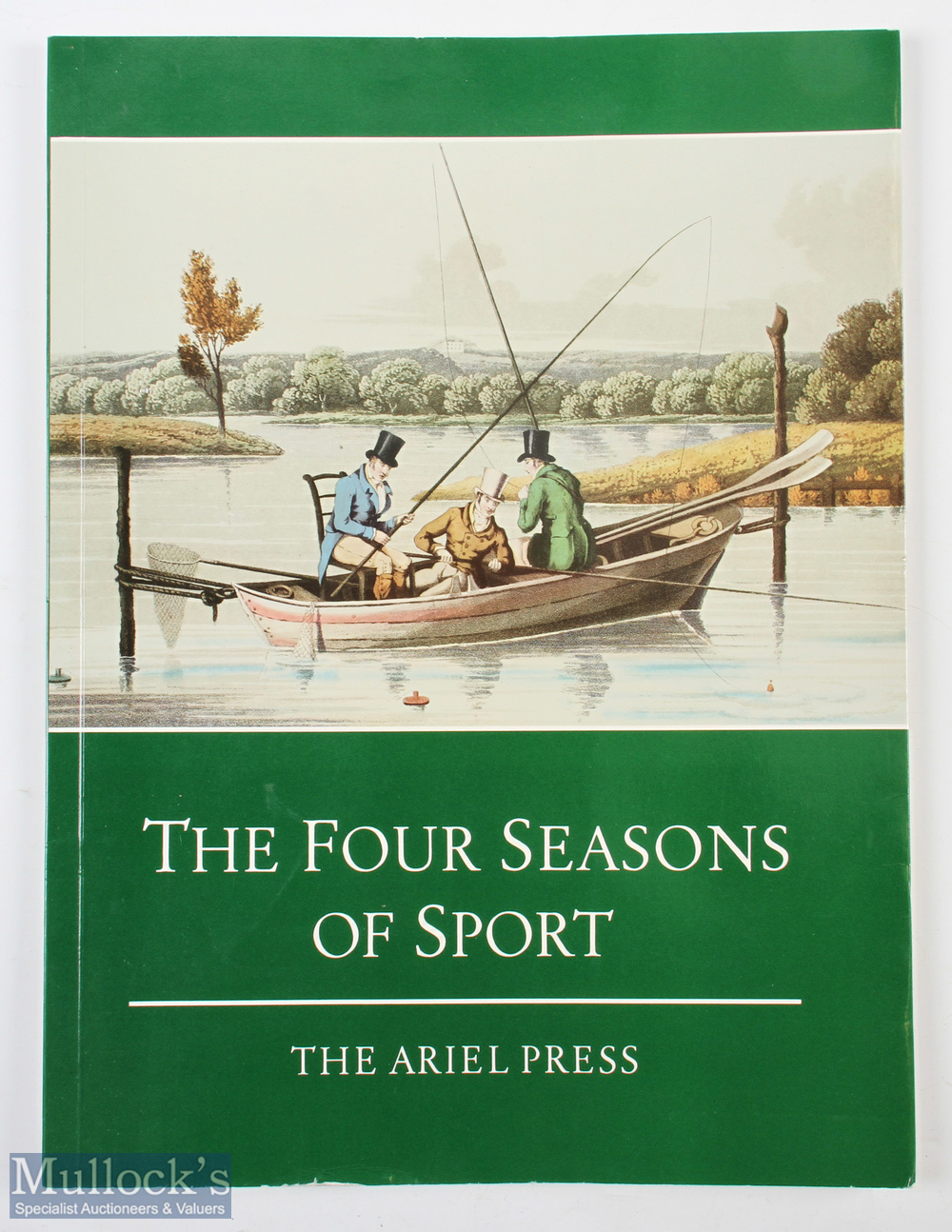 The Four Seasons of Sport - The Ariel press London book of prints fishing, hunting horse racing 31cm