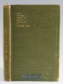 West, Leonard 'The Natural Trout Fly and its Imitation' 1912 1st ed coloured plates original green