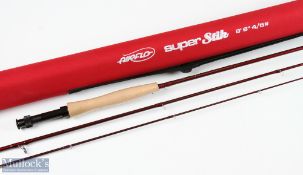 Airflo Super Stik Carbon fly rod 8'6" 3pc line 4/5# alloy uplocking reel seat, lined stripping
