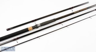 Browning Reinforced Carbon Syntec Carp Match Rod, 13'-15' 4pc 21" handle, cloth bag
