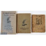 3 x Fishing Catalogues - Farlow Tackle Catalogue 75th 90th 91st editions, early 1920s/early 1930s,