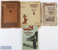 4x Fishing Trade Catalogues - 2 x Foster Brothers early examples A Westley Richards rods & tackle